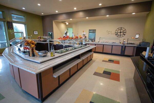 The Meadows Texas cafeteria